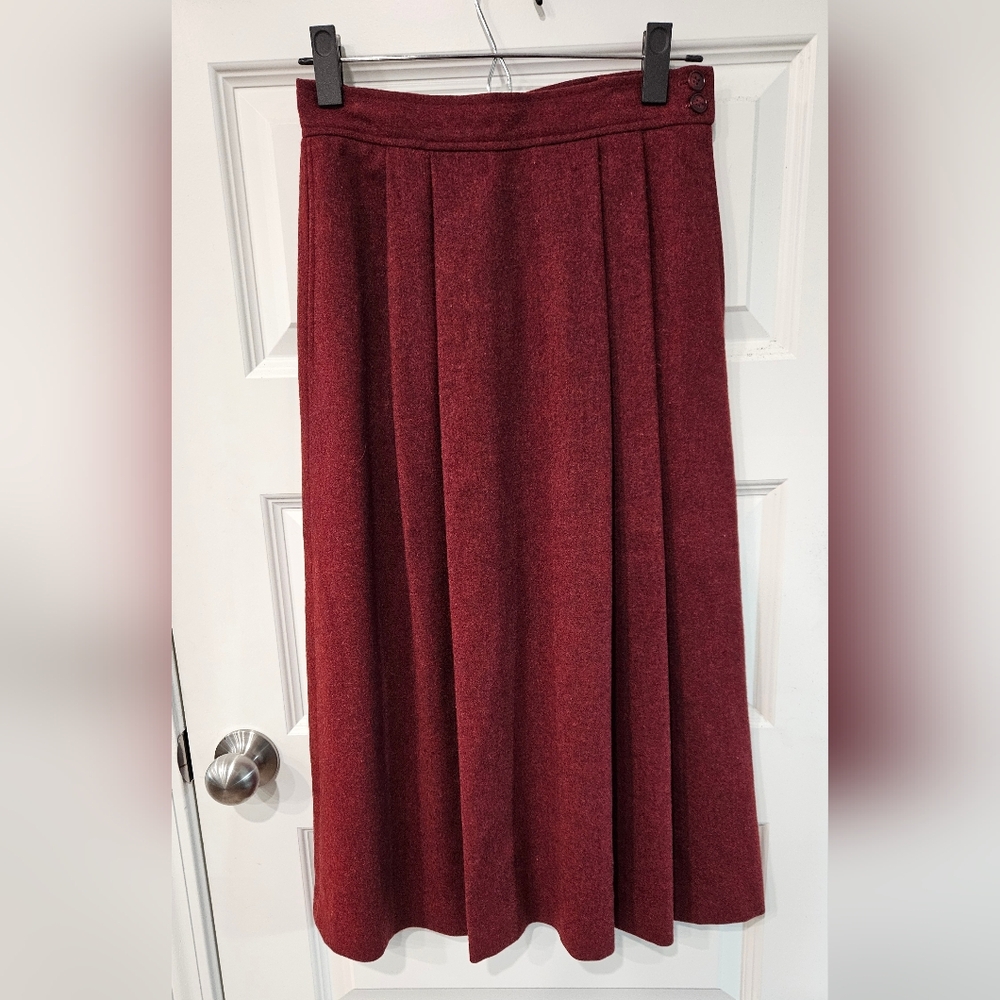 Vintage Evan Picone Wool Skirt